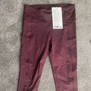 Fast and Free HR Crop 19” Lululemon leggings